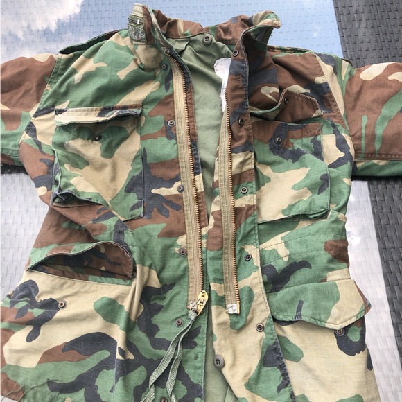 Vintage army camo jacket - Picture 5 of 11